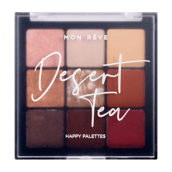 DESERT TEA HAPPY PALETTES
9 shades eyeshadow palette